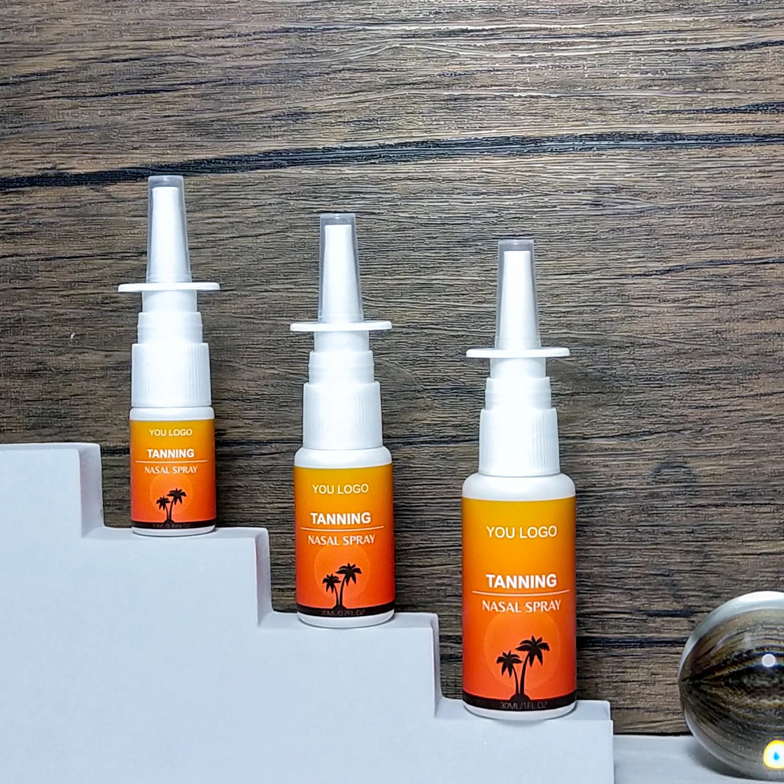 AiXin Private Label Nourishing Bronzing Skin Tone Darker Sunless Self Tan Spray Tanning Accelerator Tanning Nasal Spray