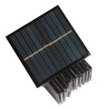 BUHESHUI 0.7W 5V Solar Panel Charger for 3.7V Battery  Polycrystalline Solar Cell Epoxy 70*70MM