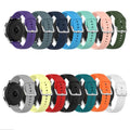 Fashion Adjustable Rubber Wrist Strap for Samsung Galaxy Watch 46mm for Huawei GT2 Silicone Watch Bracelet Accessories