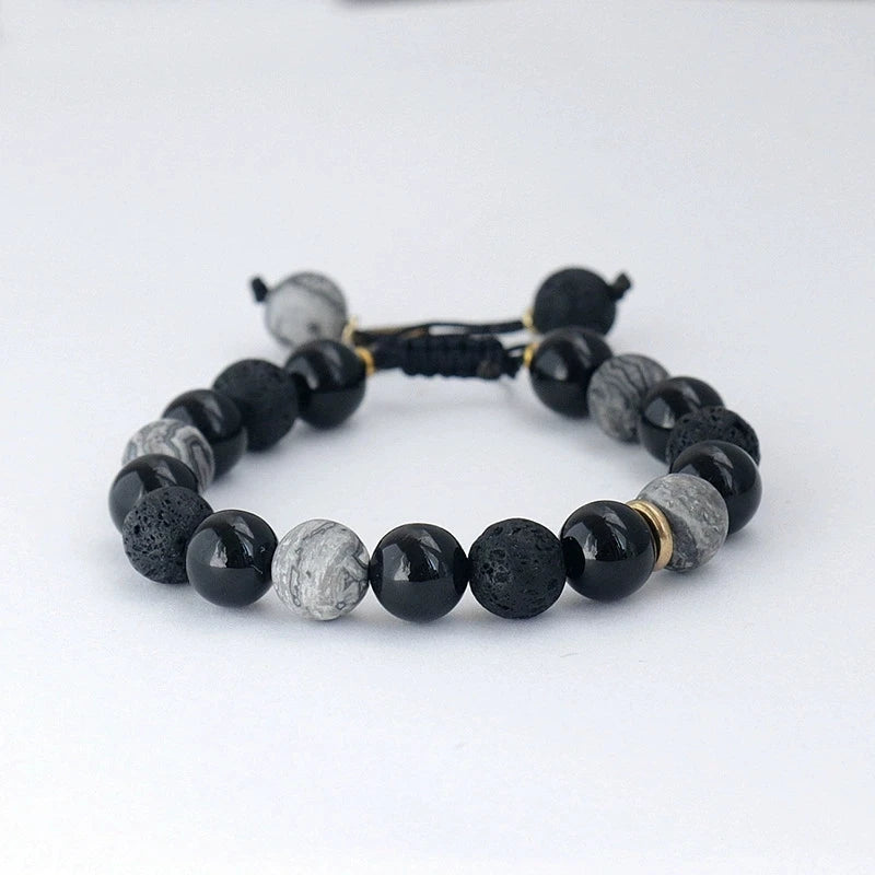 Women's Bohemian Beaded Bracelets Non-Fading High-End Versatile Hip-Hop Trendy Jewelry Simple Personality Retro Accessories
