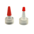 20mm 24mm 28mm 38mm 410 400 Glue Paste Packaging Tapered Nozzle Long Nozzle Point Spout Dropper Ink Paint Bottle Yorker Caps
