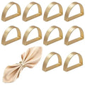 Wholesale Creative Leaves Feather Napkin Ring Buckle Holders Gold Napkin Rings for Wedding Party Holiday Table Setting