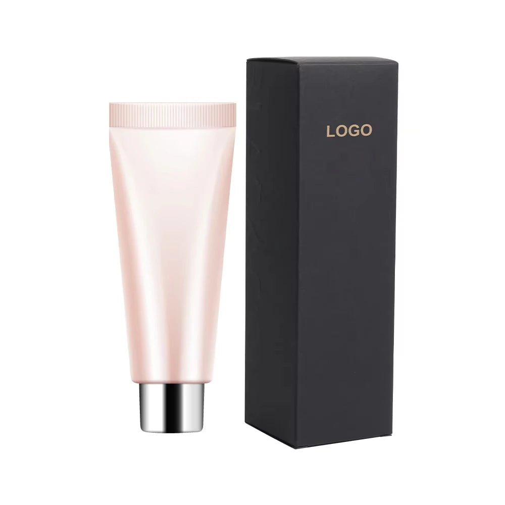 Empty Color Printed Matt Lamination Recyclable Cosmetic Gift Box with Black Kraft Paper Insert for Face Cream and Cosmetics