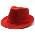 New Black and White Summer Hat British Gentleman Hat Jazz Cowboy Men Custom Fedora Hats