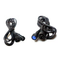 2m 6.6ft Wire DMX Cable + Power Cable Connectors Waterproof XLR Cable for IP65 Outdoor Stage Lights