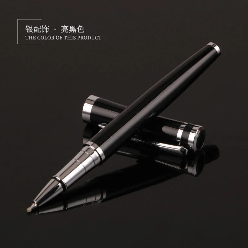 2026 High-end Business Elegant Pen Advertising Luxury Metal Roller Pen Custom logo Gel Pen  for Government or VIP Customers