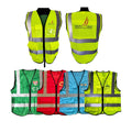 Logo Design Printed Reflective Clothing Reflective Safety Vest
