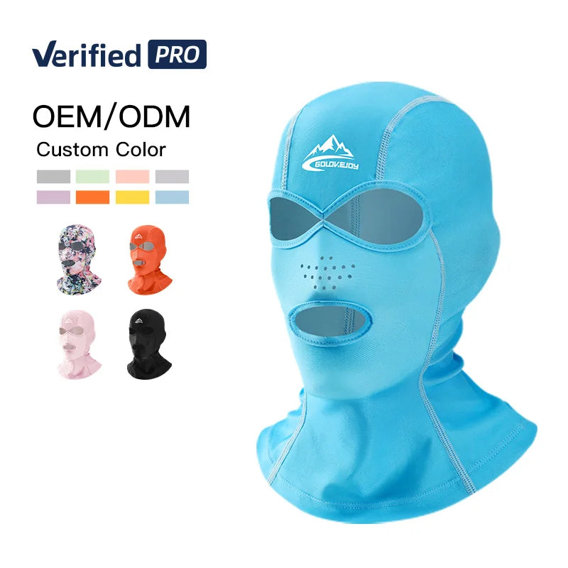 For XTJ126 Wholesale Summer Ski Mask 3 Hole Balaclava Custom Knit Beanie Windproof Full Face Cover Neck Warmer Fishing