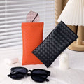 Simple Woven Pattern Sun Glasses Bag Fashion Sunglasses Storage Cover Case Shrapnel Sunglasses Holder