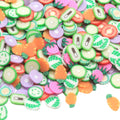 Wholesale Cute Vegetable Mixed Styles Carrot Onion Tomatto Strawberry Cabbage Slime DIY Sprinkles