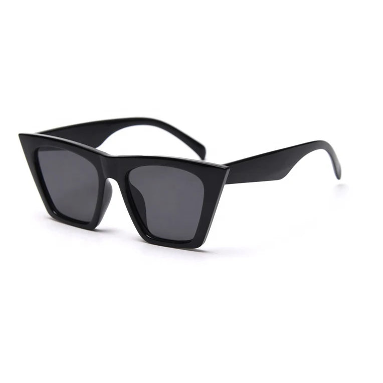 2025 Fashion Trendy Custom Logo Women Brand Designer UV400 Gafas De Sol Oversized Big Frame Vintage Classic Cat Eye Sunglasses