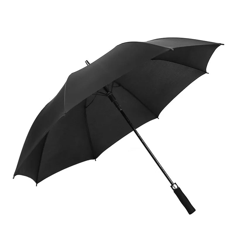 LOTUS Luxury Straight Umbrella UV Coating Sun Proof EVA Handle Big Size Auto Open Golf Umbrella Custom Logo for Business