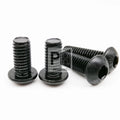 OEM ISO7380 M2 M2.5 M3 M4 M5 M6 Round Black Oxidation 10.9 Grade Hex Screws Hexagon Screw Cap Socket Button Head Allen Bolt