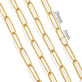 Stainless Steel Embossing Oval Rolo Cable Chains for DIY Women Jewelry Findings Necklace Making Men Bracelets Components