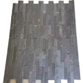 Natural Black Slate Stacked LedgeStone Veneer Cladding