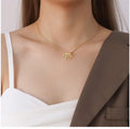 Personalized Stainless Steel Tassel Long Bar Bars Necklaces for Women