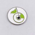 Create a Custom Iron Golf Ball Marker with My Company Logo 24mm Full Color