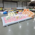 Customized Commercial PVC Soft Play Equipment Ball Pool Pit Inflatable Water Park Ball Pit Playground Water Slide Bounce Combo
