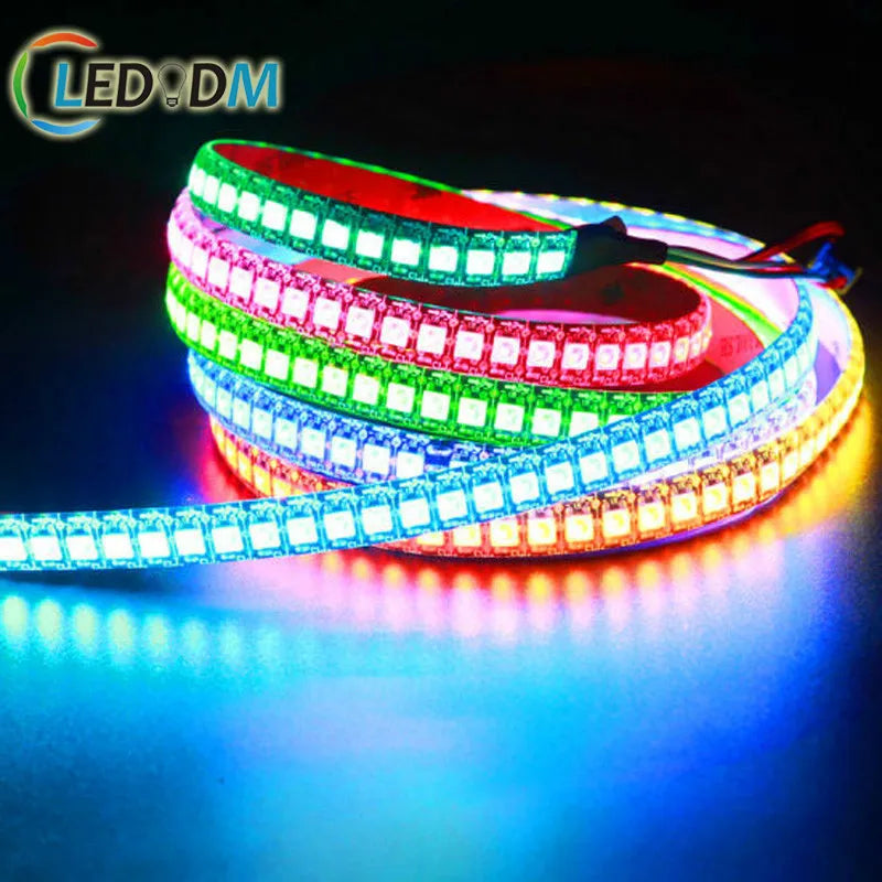 3-Year Warranty Addressable Led Strip Color-chasing RGB RGBW Ws2815/2813/2812b SPI Pixel Digital RGB LED Strip