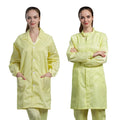 Customization Factory Supply Waterproof Workwear Suit  Cleanroom Esd Clothes Dustproof Antistatic Esd Gown Cleanroom Smock Suit
