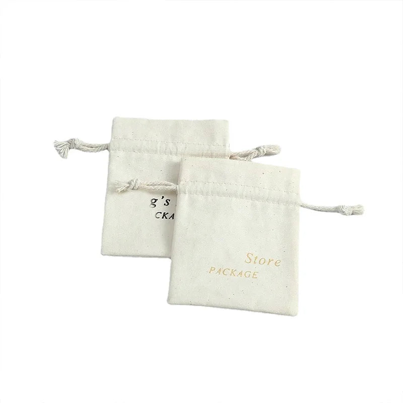 Strength Cloth Bag Factory Cotton Wholesale Cotton Dust Shoes  LOGO Optional Size Wholesale