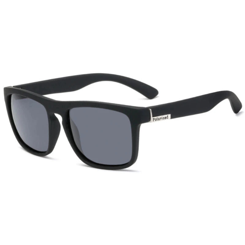 Trendy Oversized square Sunglasses Men Polarized Cycle Sport Eyewear UV400 Shield Beach Volleyball Sports Sunglasses