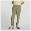 Stylish Men's Athletic Fit Tapered Pants Elastic Waistband Zip Fly Pants With Zippered Pockets