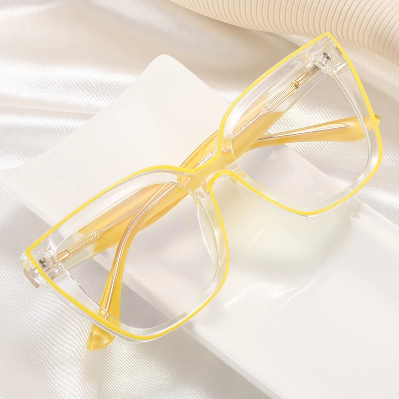 97686 Anti Reflection Glasses Women Tretro Newest Anti Blue Light Glasses Frame Glasses Factory 2026