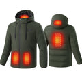 Men Women Heated Jacket 4 Zones Single and Dual Control USB  Heated Jacket Women Washable Smart Heated Padded Clothes Plus Size