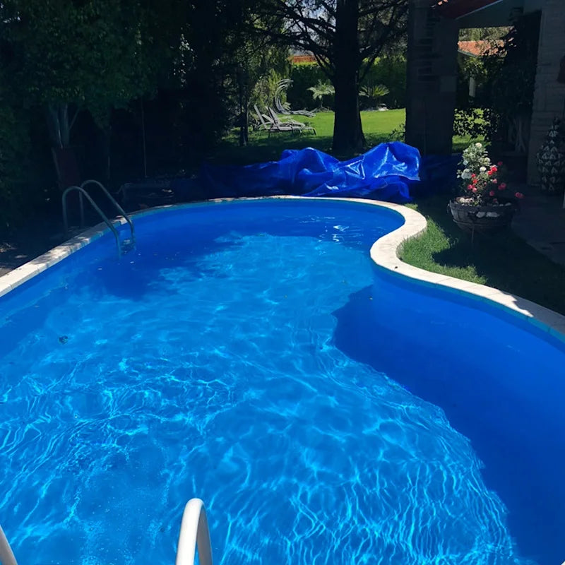 8M 15m Width Impermeable 30 45 60 Mil Food Grade Black White Blue Epdm Rubber Pond Pool Sheet Liner Geomembrane