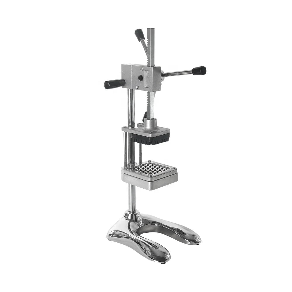 Vertical Manual Potato Cutter Commercial Fries Machine 3 Knives Strip Cutter Vertical French Fries Cutting Making Machine