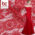 High Quality Fashion Floral Lace Fabric swiss Lace Fabric for Wedding Dress