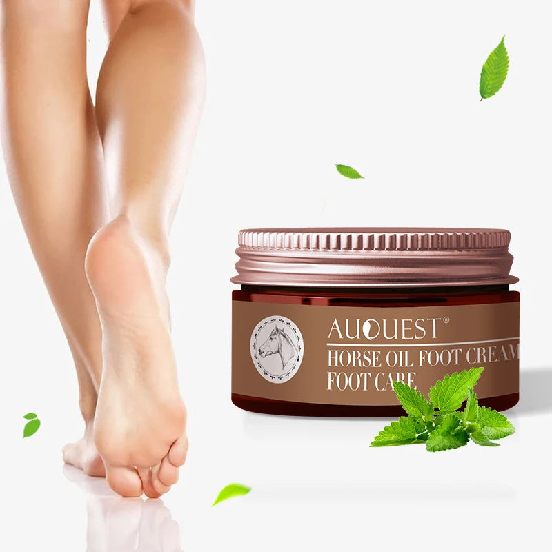 Private Label Organic Herbal Foot Care Exfoliating Repair Peeling Whitening Cream Soften Foot Cream for Cracked Heels
