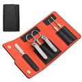 Professional Grooming Kit Stainless Steel 6 Piece Nail Clipper Set With Luxurious Travel Case