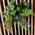 SH Ceiling Flower Garland Green Plant Vines Hanging Plants Vines Artificial Flowers Hanging Rattan Silk Fake Leaves Decoration