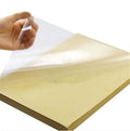 Wholesale Blank Printing A4 Thermal Sticker Brown Adhesive Kraft Paper Label