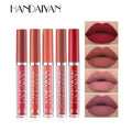 HANDAIYAN 12-color MatteLiquid Lip Gloss Waterproof Long Lasting Lipstick Plump Makeup Lip Gloss
