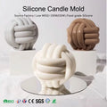 INS Korean DIY Shaped Bubble & Woolen Ball Cube Silicone Candle Mold-Eco-Friendly Candle Molds for Making