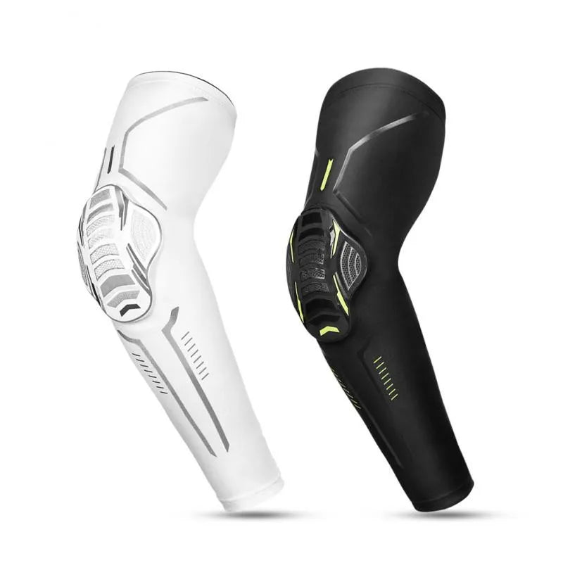 Sports Crashproof Elbow Pads Compression Arm Sleeves Protector for Outdoor Basketball Football Bicycle Elbow Support Guard