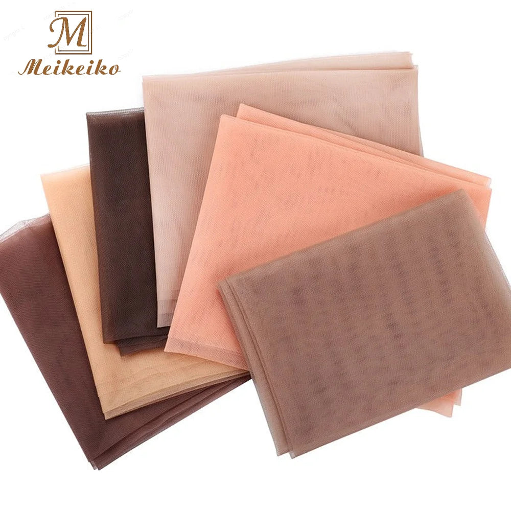 Invisible Lace Wig Making 1Yard Swiss Lace Net for Making Lace Wig Hairnet Accessories Weaving Cap Tools Hair Net
