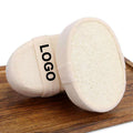 Custom Logo 100% Shower Loofah Sponge for Women Exfoliating Body Scrubber Luffa Sponge Luffa Bath Body Scrubbing Sponge Brush