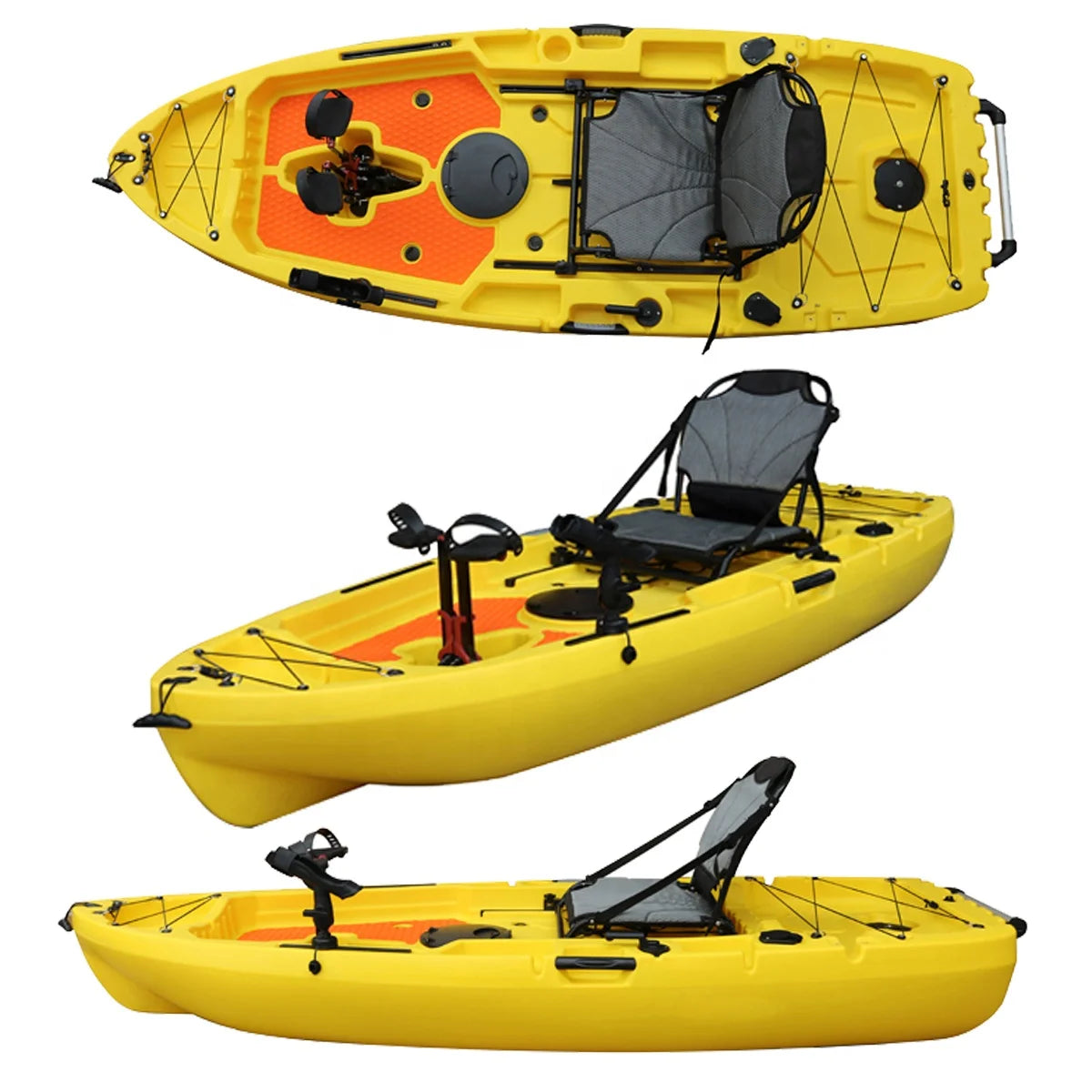 Vicking New Design 8.2ft Sit on Top Fishing Kayak With Rudder System All Sale
