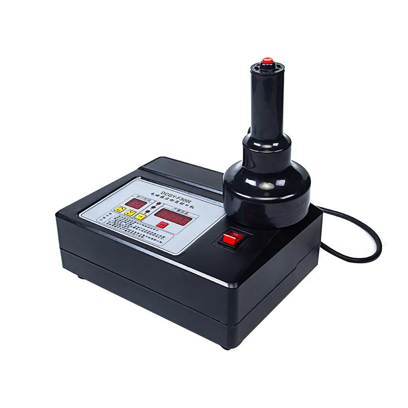 Handheld Heated Roll Laminator Magnetic Aluminum Foil Glass Plastic Bottle Heat Sealer New Condition