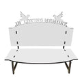 Custom Wooden Picture Frame Bench Shaped Display Sublimation Home Decoration