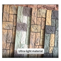 Lightweight Rustic Design Faux Stone Wall Panels Natural Artificial Marble for Villa Interior Exterior 3D Model Design