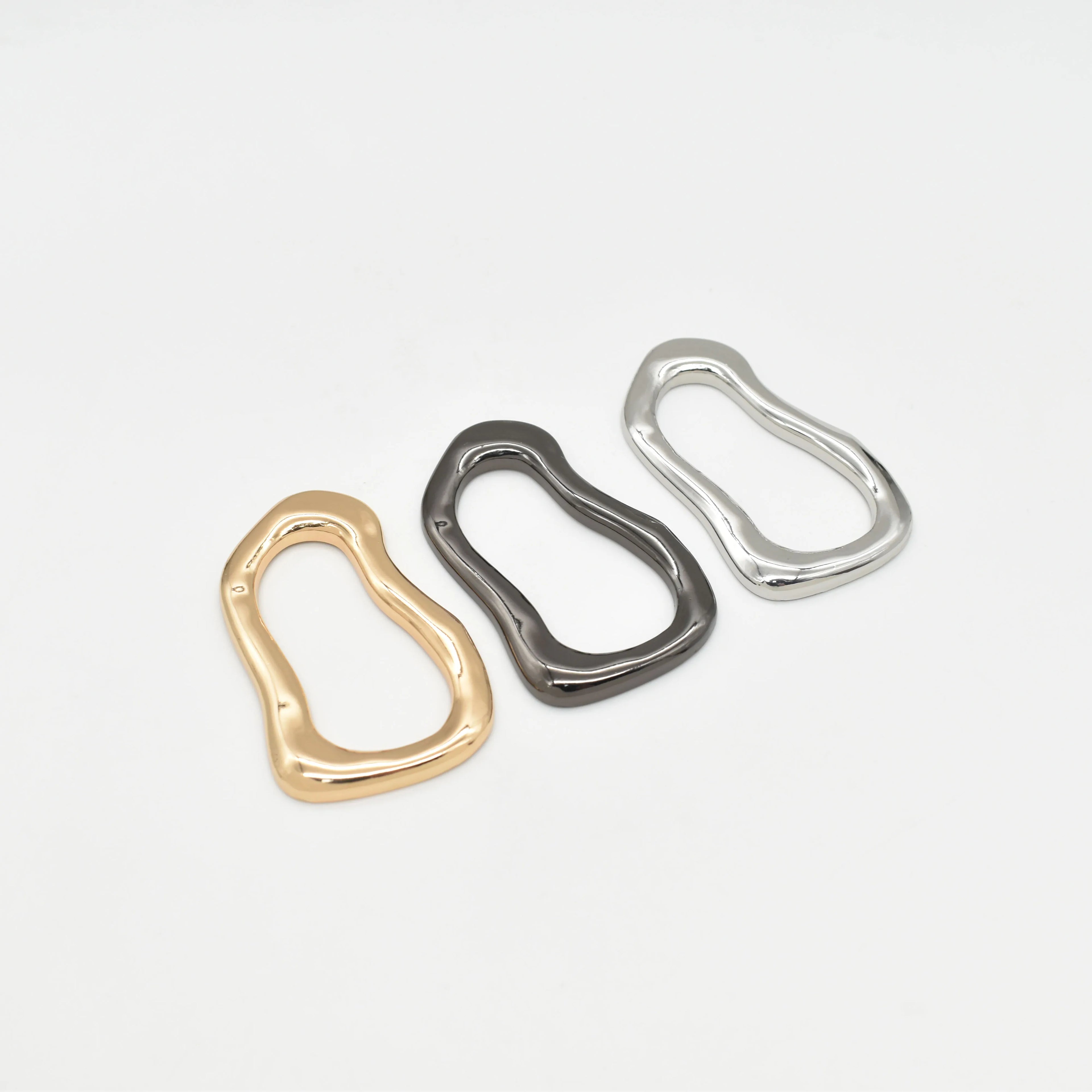 Irregular Ring Hoop Rust Free Swimwear Accessories Swimsuit Buckles Saltwater Resistant Beachwear Underwear Accessorize