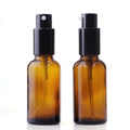2025 Skincare Package 1oz 30ml Custom Cosmetic Glass Bottle 50ml Amber Glass Bottle with Gold Silver Lotion Pump