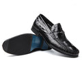Wholesale Office Shoes Men Embossed alligator Luxury Shoes Loafers for Men Pattern Branded Party Men Dress Shoes & Oxfords