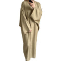Open Abaya for Women New Turkey Design Casual Modest Dress for Eid Ramadan Long Flowy Kimono Inspired Islamic Clothing