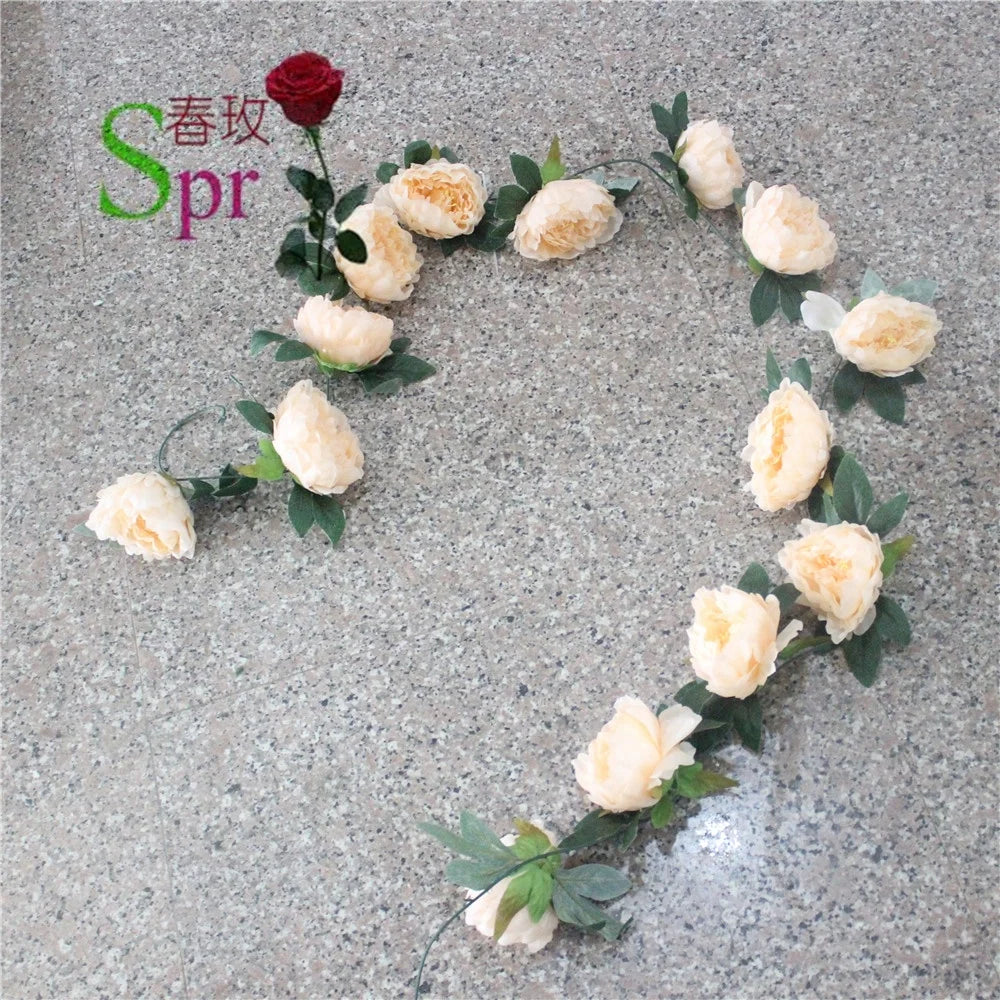 SPR Artificial Wedding Decorative Flower for Rose Wisteria Wedding Artificial Flower Long Flower
